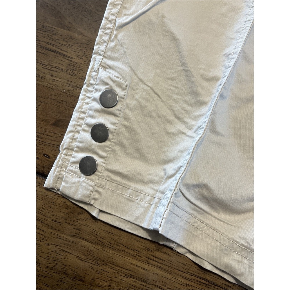 Cj Banks Khaki Capri 24 W New With Tags Light Weight Breathable - Picture 6 of 9